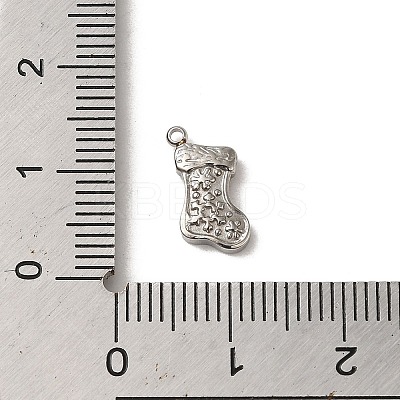 Non-Tarnish 304 Stainless Steel Charms STAS-L022-322P-1
