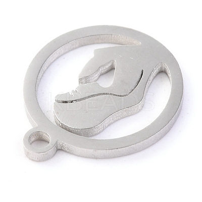 Non-Tarnish 304 Stainless Steel Pendants STAS-O142-54P-1