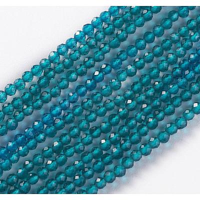 Glass Beads Strands X-EGLA-E057-02B-10-1