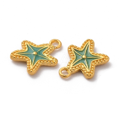 Alloy Enamel Pendants ENAM-B056-08G-1