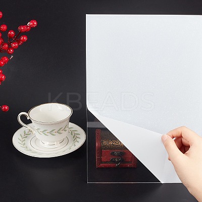 PVC Static Cling Non-Adhesive Window Film DIY-WH0326-42-1