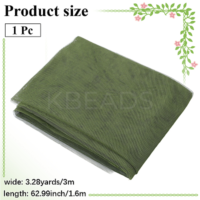 3M Polyester Mesh Lace Fabric DIY-WH20031-094C-1