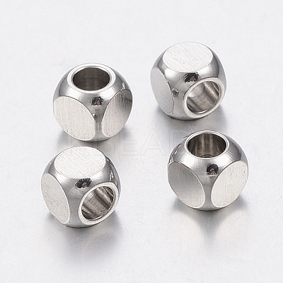 Tarnish Resistant 304 Stainless Steel Beads STAS-G170-36P-4mm-1