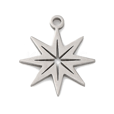 Anti-Tarnish Christmas 201 Stainless Steel Pendants STAS-Q015-11P-1
