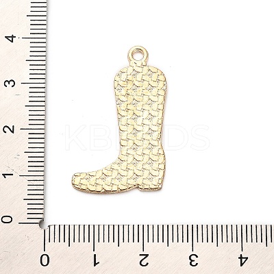 Western Cowboy Theme Alloy Enamel Pendants FIND-V001-04G-02-1