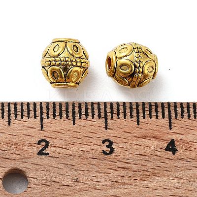 Tibetan Style Alloy Beads FIND-Q094-34AG-1