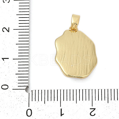 Brass Enamel Pendants KK-U068-02A-02G-1
