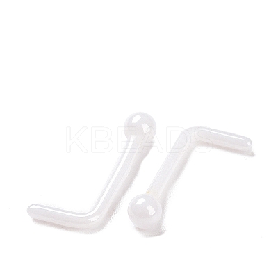 Hypoallergenic Bioceramics Zirconia Ceramic Nose Studs AJEW-Z014-02D-1