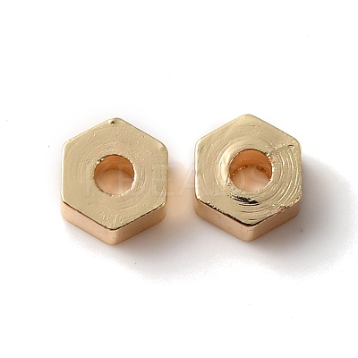 Rack Plating Brass Beads KK-C020-07LG-1