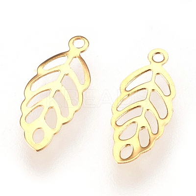 304 Stainless Steel Pendants STAS-G176-42G-1