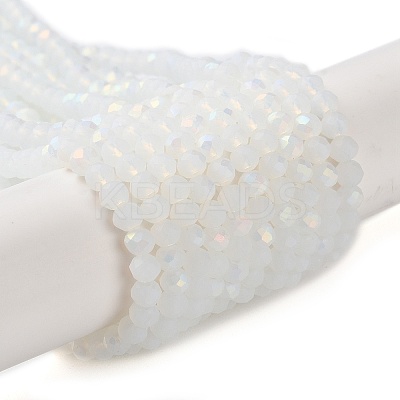 Imitation Jade Glass Beads Strands X1-EGLA-A034-J3mm-MB06-1