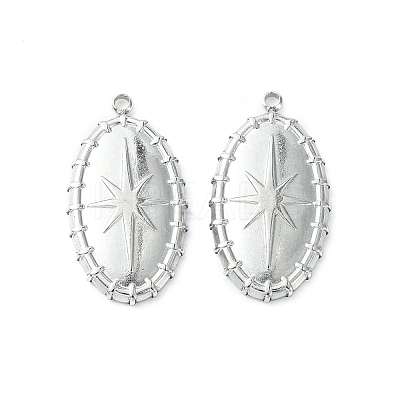 Non-Tarnish 304 Stainless Steel Pendants STAS-L269-046P-1
