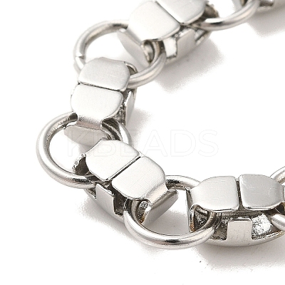 Non-Tarnish Handmade 304 Stainless Steel Necklaces NJEW-Q333-04P-1
