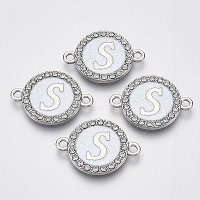 Alloy Enamel Links Connectors ENAM-TAC0003-01S-04S-1