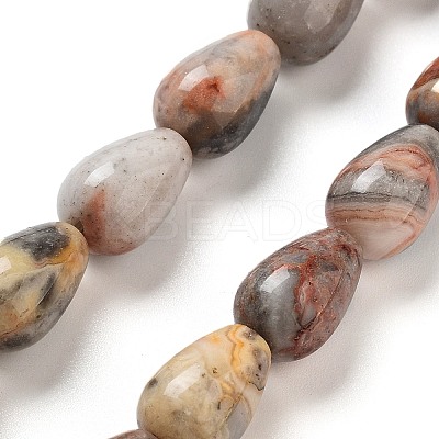 Natural Crazy Agate Beads Strands G-B106-A14-01-1