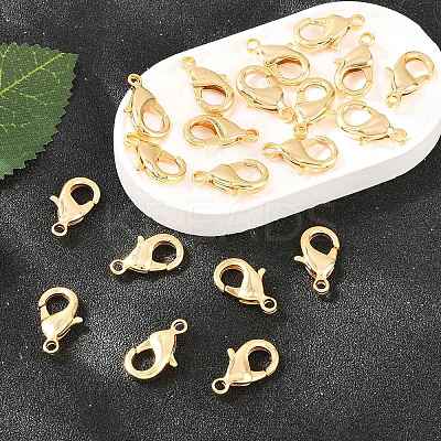 SHEGRACE Brass Lobster Claw Clasps XGR0011G-05G-1