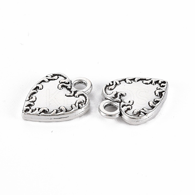 Tibetan Style Alloy Charms TIBE-S323-127AS-RS-1