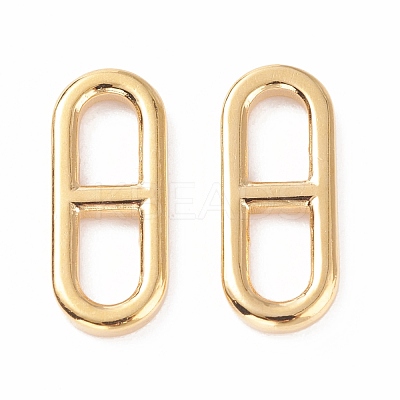 PVD Vacuum Plating 304 Stainless Steel Links Connectors STAS-B024-96G-02-1