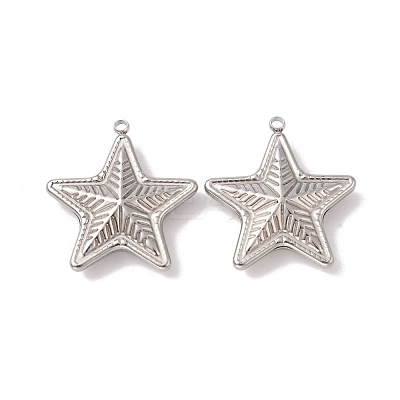 Non-Tarnish 304 Stainless Steel Pendants STAS-C073-03P-1