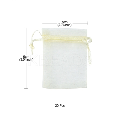 Organza Bags Jewellery Storage Pouches OP-YW0001-01B-05-1
