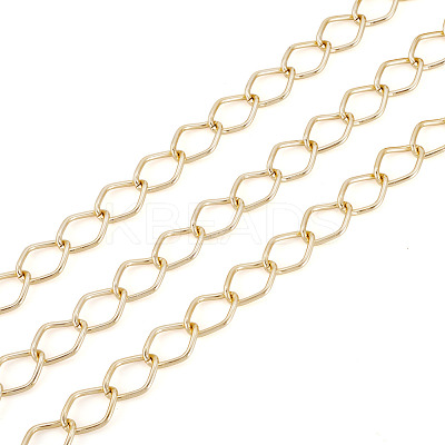 5M Oxidation Aluminum Twist Rhombus Link Chains CHA-TA0001-36-1