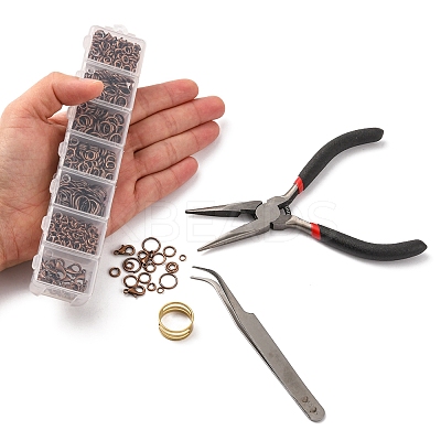 DIY Jewelry Making Finding Kit DIY-YW0006-12R-1