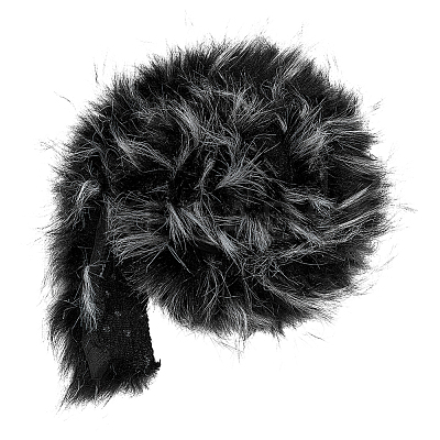 1M Acrylic Fiber Faux Fur Ribbon OCOR-BC0009-20D-1