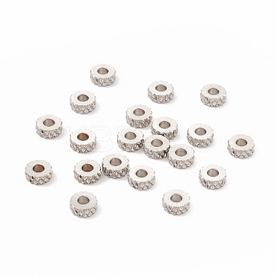 Non-Tarnish 201 Stainless Steel Spacer Beads STAS-A057-25A-P-1