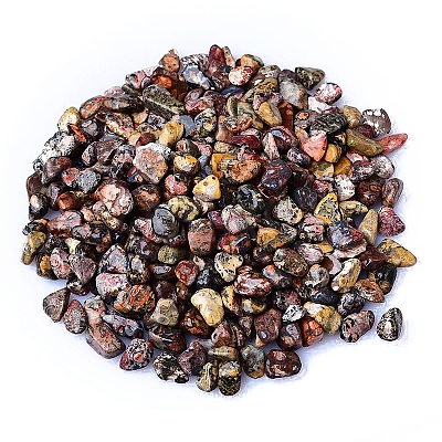 Natural Leopard Skin Jasper Tumbled Chips PW-WGA7DCE-43-1