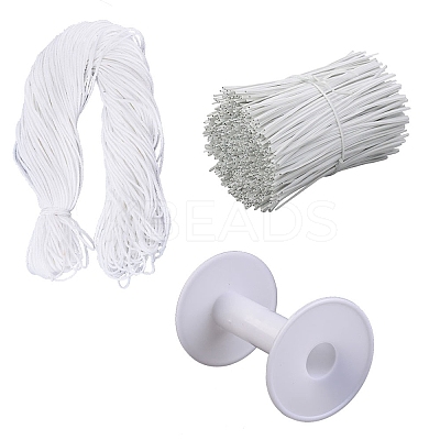 Round Polyester & Spandex Elastic Band for Mouth Cover Ear Loop EC-GF0001-04-1