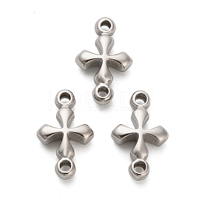 304 Stainless Steel Connector Charms STAS-B111-10P-1