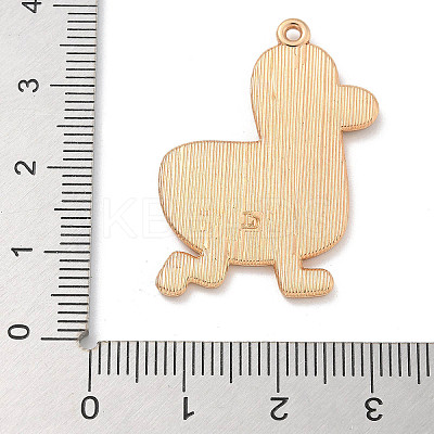 Alloy Enamel Pendants ENAM-A008-31KCG-03-1