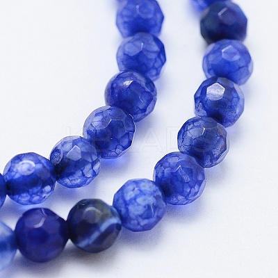 Natural Agate Beads Strands X-G-E469-12K-1