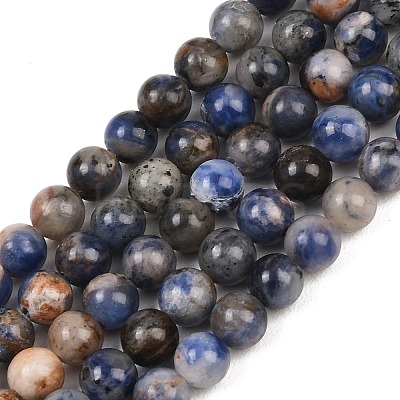 Natural Sodalite Beads Strands G-D481-12A-1