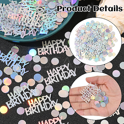 2 Bags Plastic Confetti DIY-SC0031-54B-1