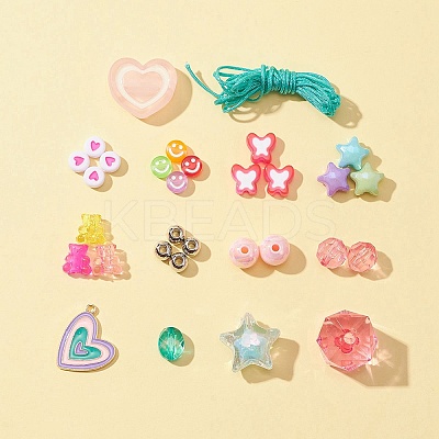 DIY Stretch Bracelet Making Kit DIY-FS0003-89-1