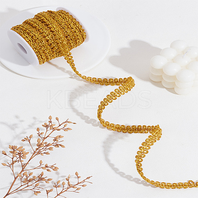 10M Polyester Braided Lace Trim OCOR-LP0001-65B-1