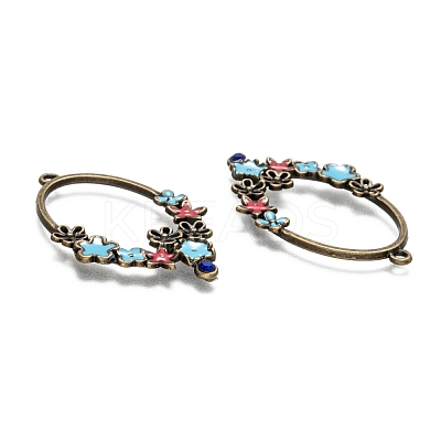 Alloy Enamel Pendants ENAM-EA10958Y-AB-1-1