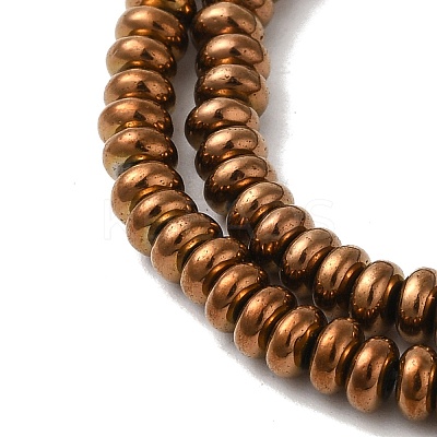 Electroplated Synthetic Non-magnetic Hematite Beads Strands G-I364-I01-02C-1