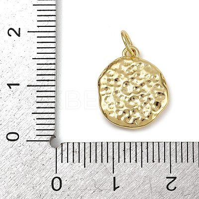 Brass Enamel Pendants KK-D424-24B-G-1