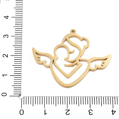 Mother's Day 304 Stainless Steel Pendants STAS-I327-17G-1