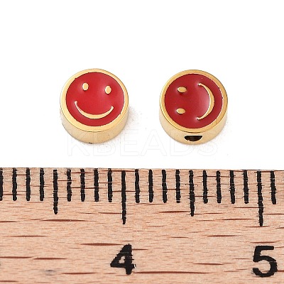 Ion Plating(IP) 304 Stainless Steel Enamel Beads STAS-I309-12D-1