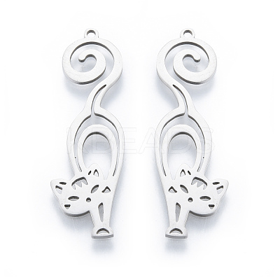 Non-Tarnish 201 Stainless Steel Pendants STAS-N090-LA930-1-1