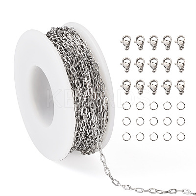 DIY Chain Bracelet Necklace Making Kit STAS-TA0002-41-1