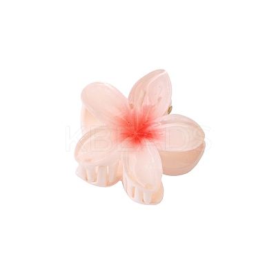 Plastic Claw Hair Clips PW-WG07B2B-04-1