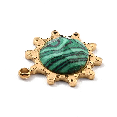 Natural Gemstone Pendants STAS-I189-04G-1