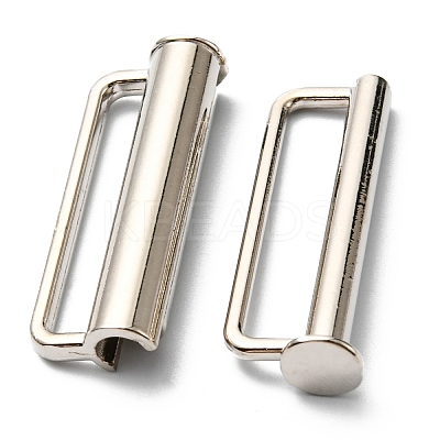 Alloy Belt Strap Buckles PALLOY-F302-02A-P-1