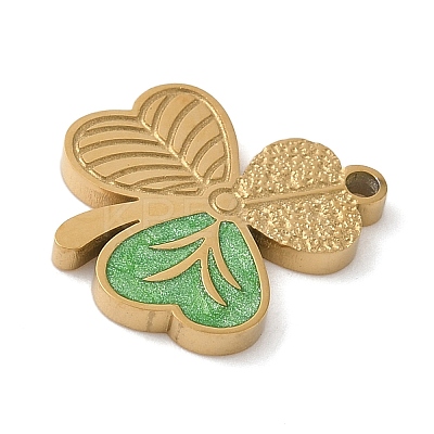 304 Stainless Steel Enamel Pendants LS-STAS-K312-02A-G-1