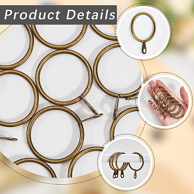 Iron Drape Sliding Eyelet Rings IFIN-SP0001-17A-AB-1