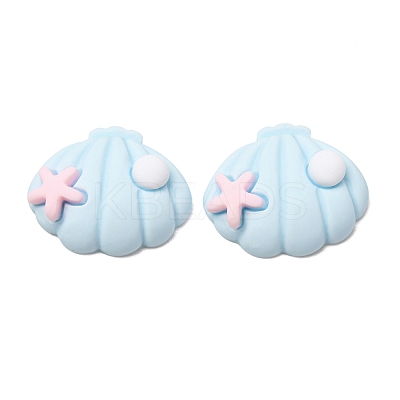 Opaque Resin Cabochons RE-CBA49A8-09-1